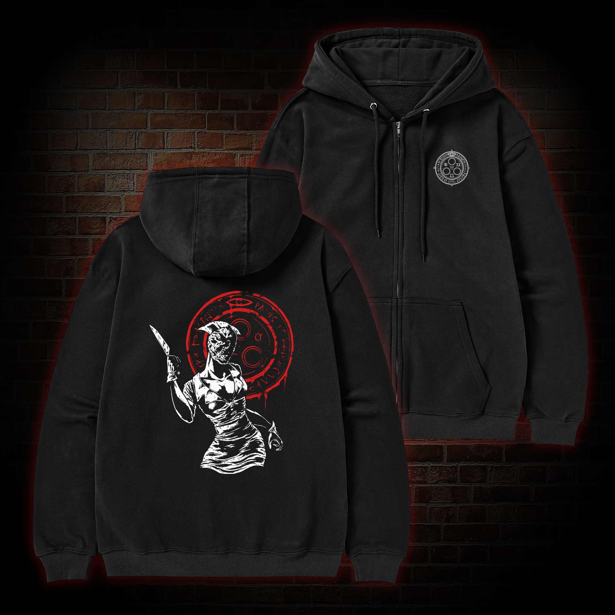 Hell-o Nurse! Zipper Hoodie