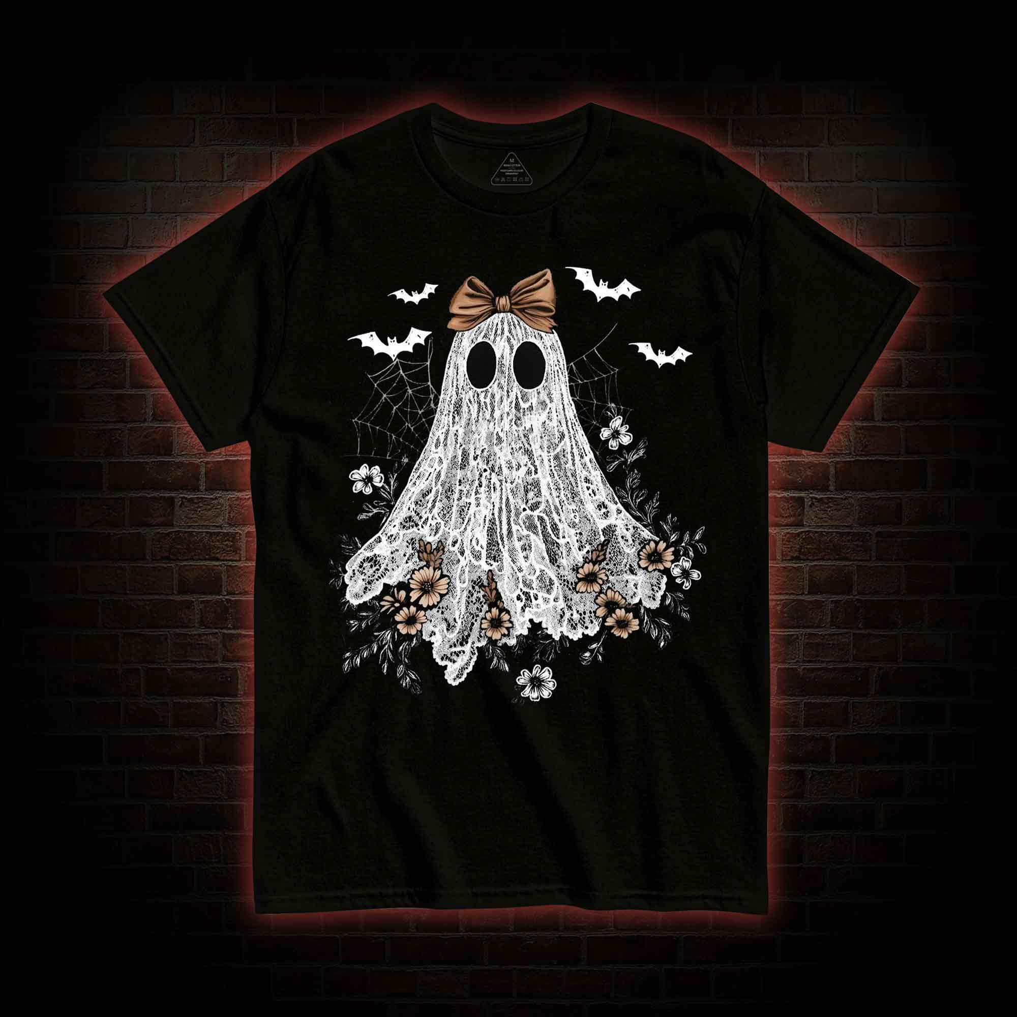 Floral Cute Ghost T-shirt