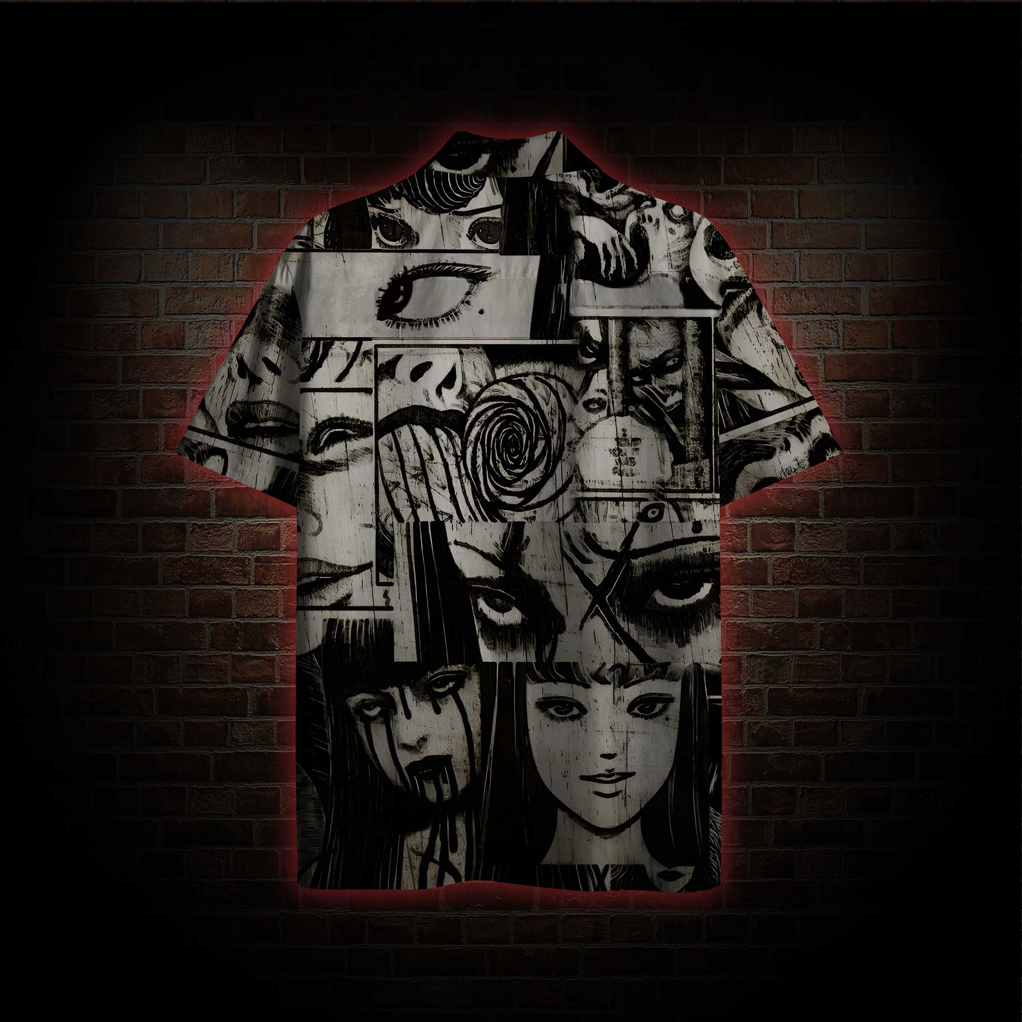 Eyes of Horrors Hawaiian Shirt