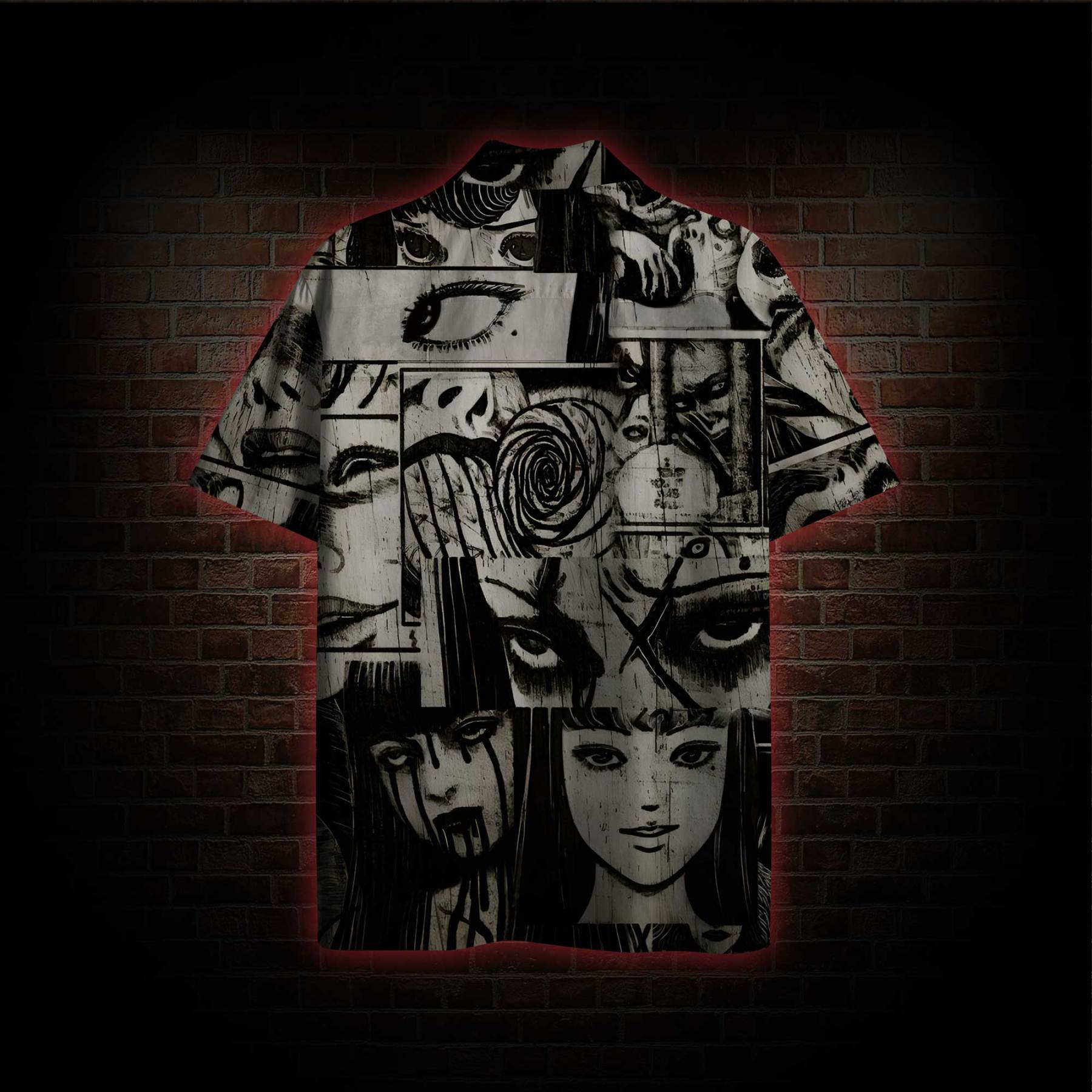 Eyes of Horrors Hawaiian Shirt