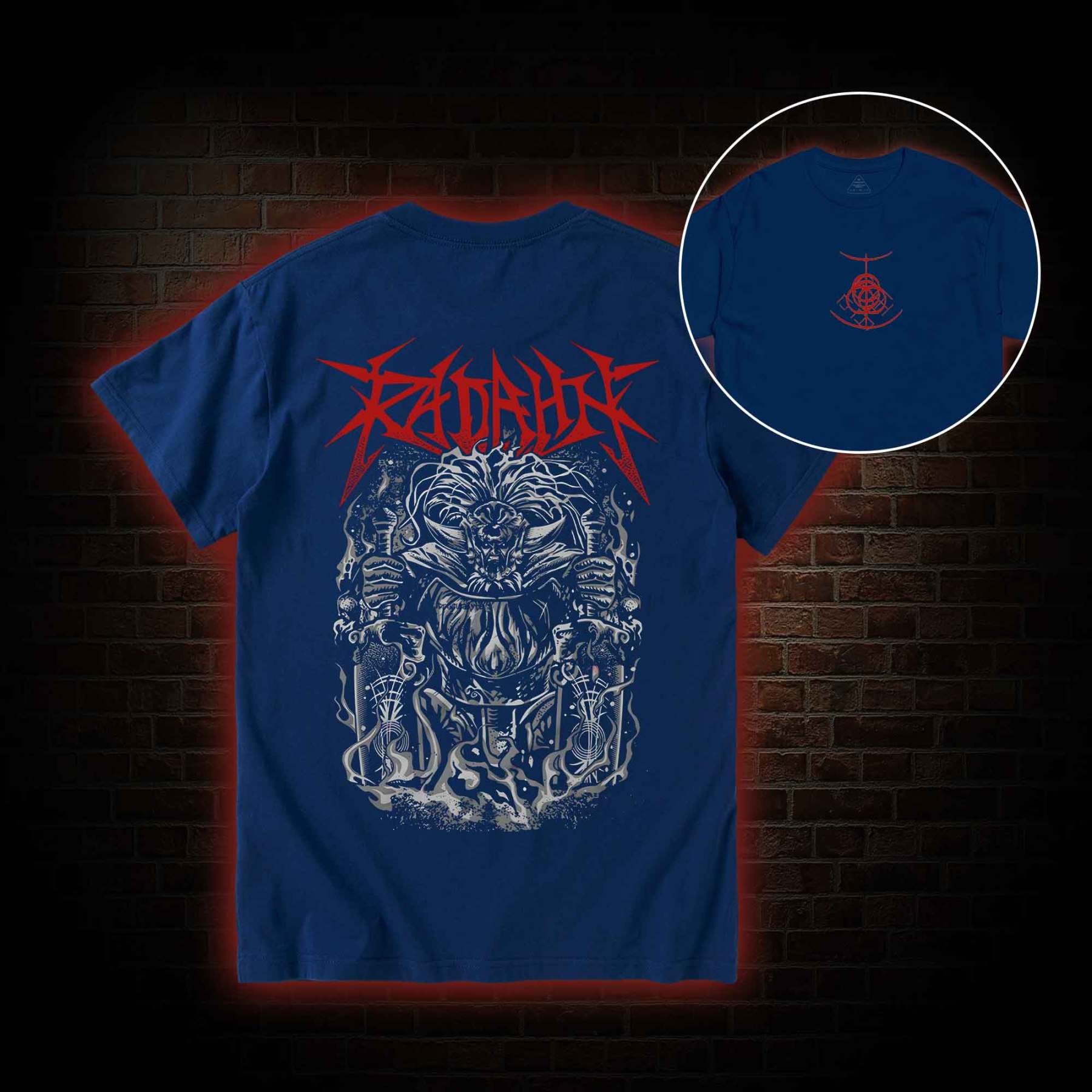 Gravity King Back Print T-Shirt