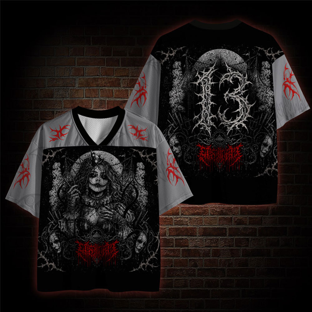 Thorn Number 13 Macabre Lady Mesh Jersey