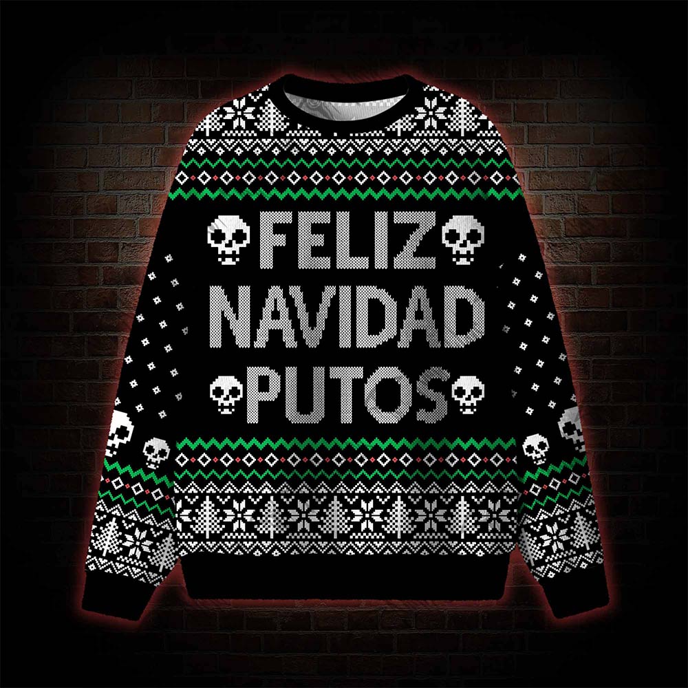 Feliz Navidad Ugly Sweatshirts