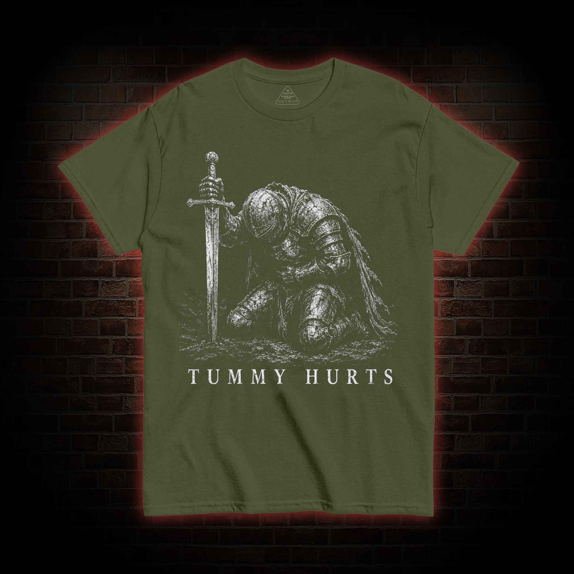 Tummy Hurts Knight T-shirt
