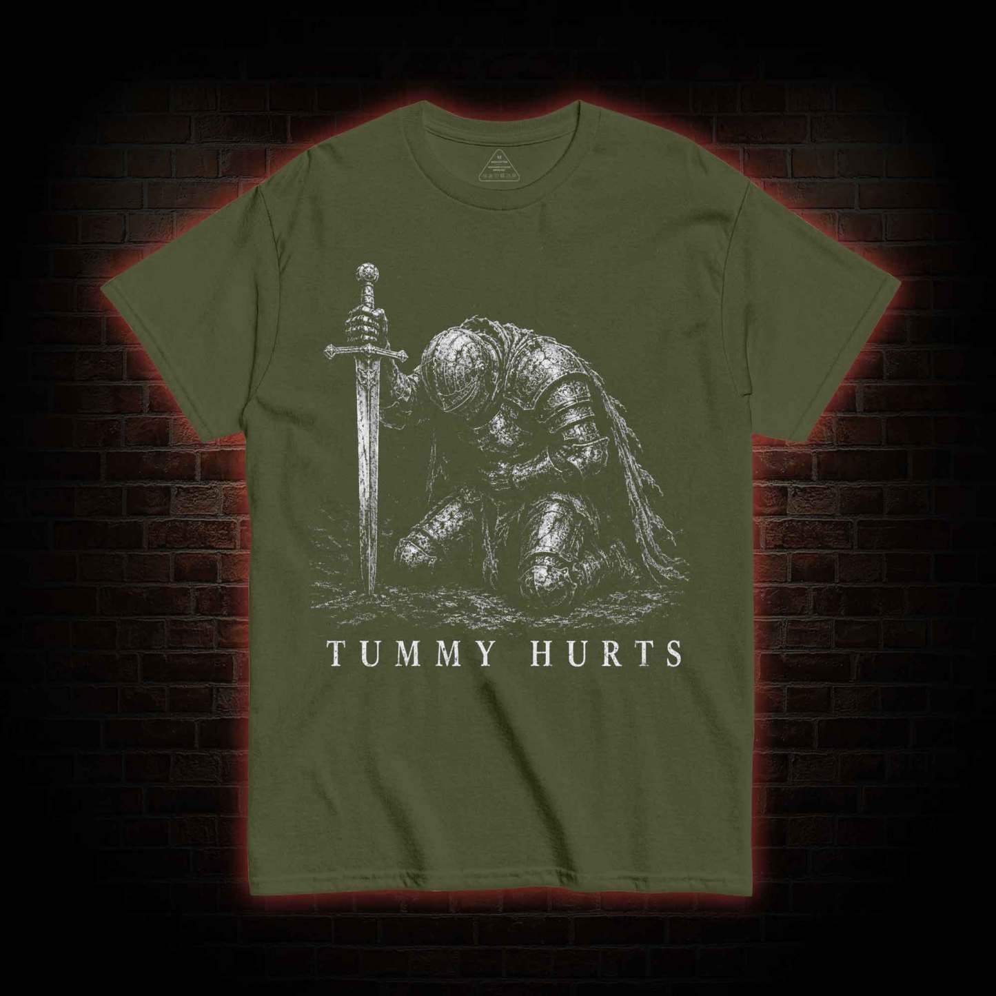 Tummy Hurts Knight T-shirt