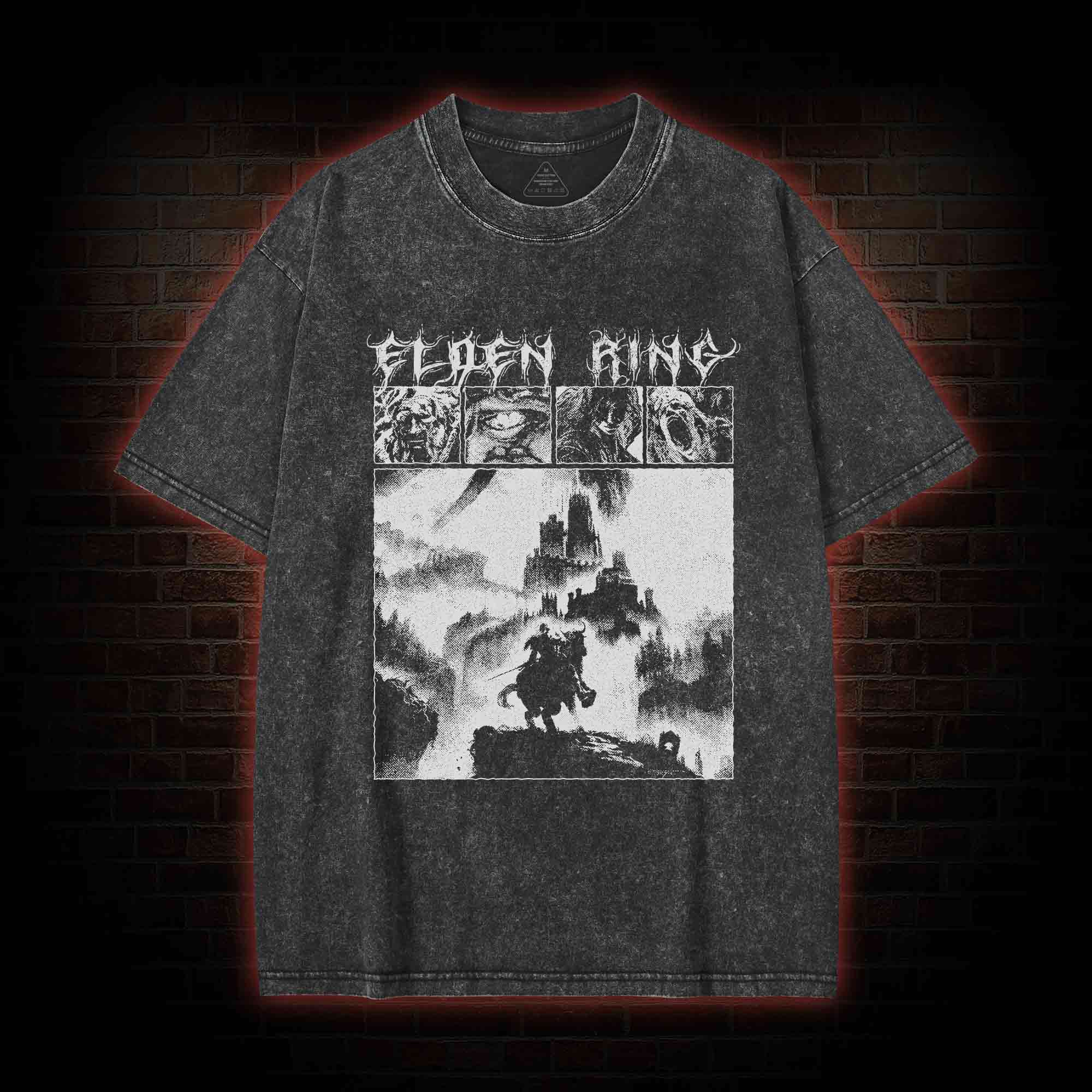 The Fallen Leaves Tell a Story Washed T-shirt