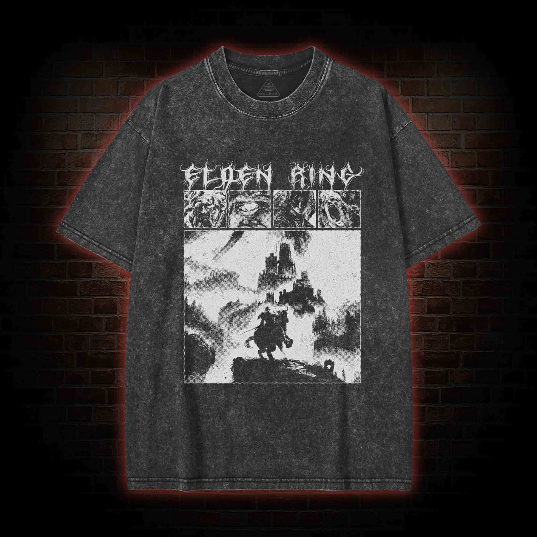 The Fallen Leaves Tell a Story Washed T-shirt