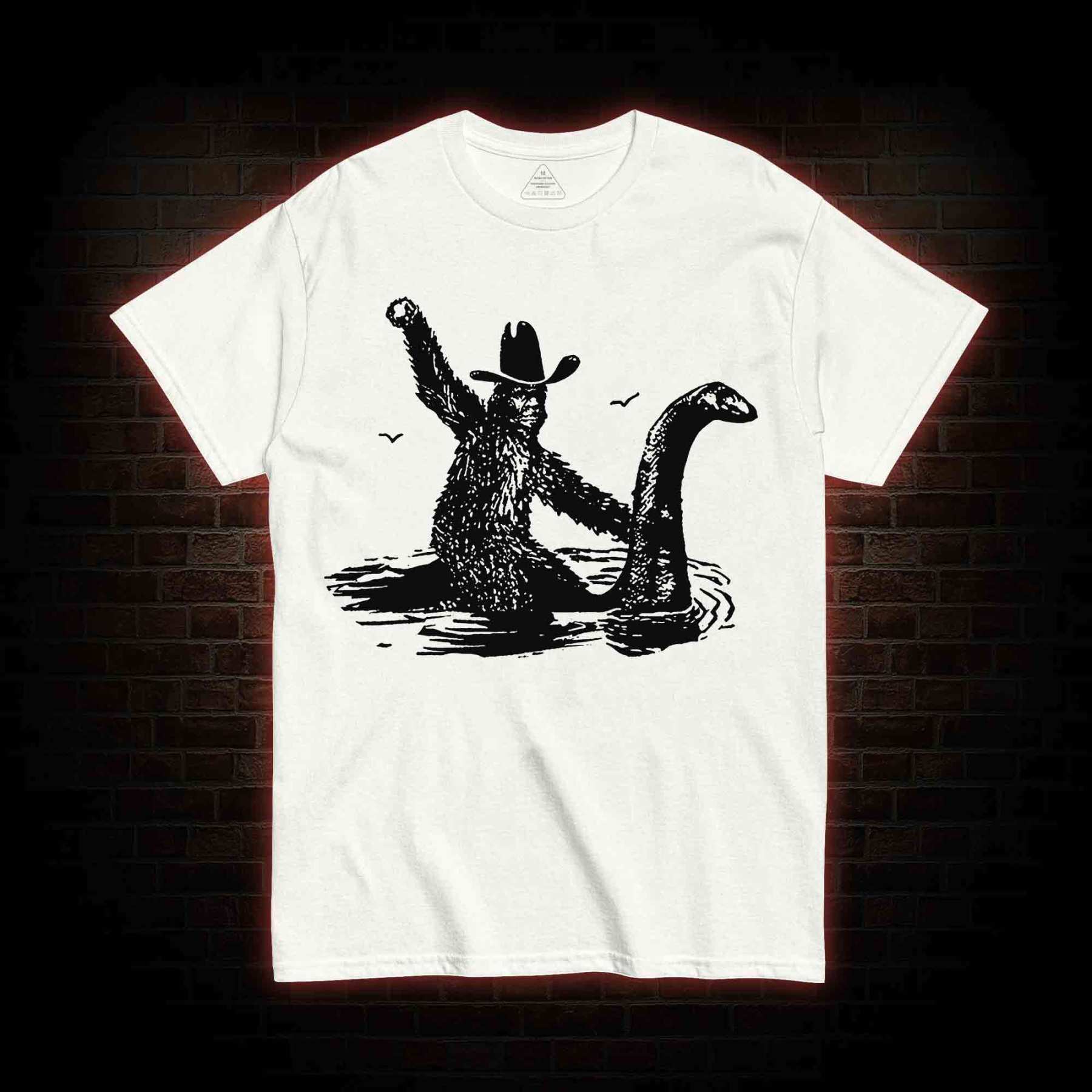 Bigfoot And Loch Ness Monster T-shirt