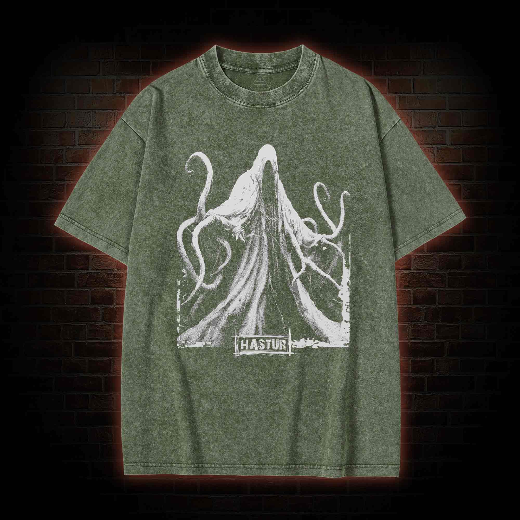 Hastur the Unspeakable Washed T-shirt