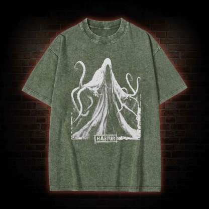 Hastur the Unspeakable Washed T-shirt