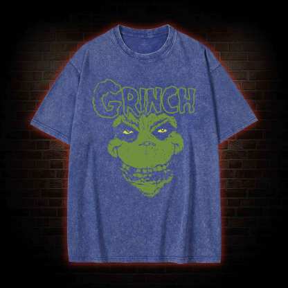 Vintage Grinch Washed T-shirt