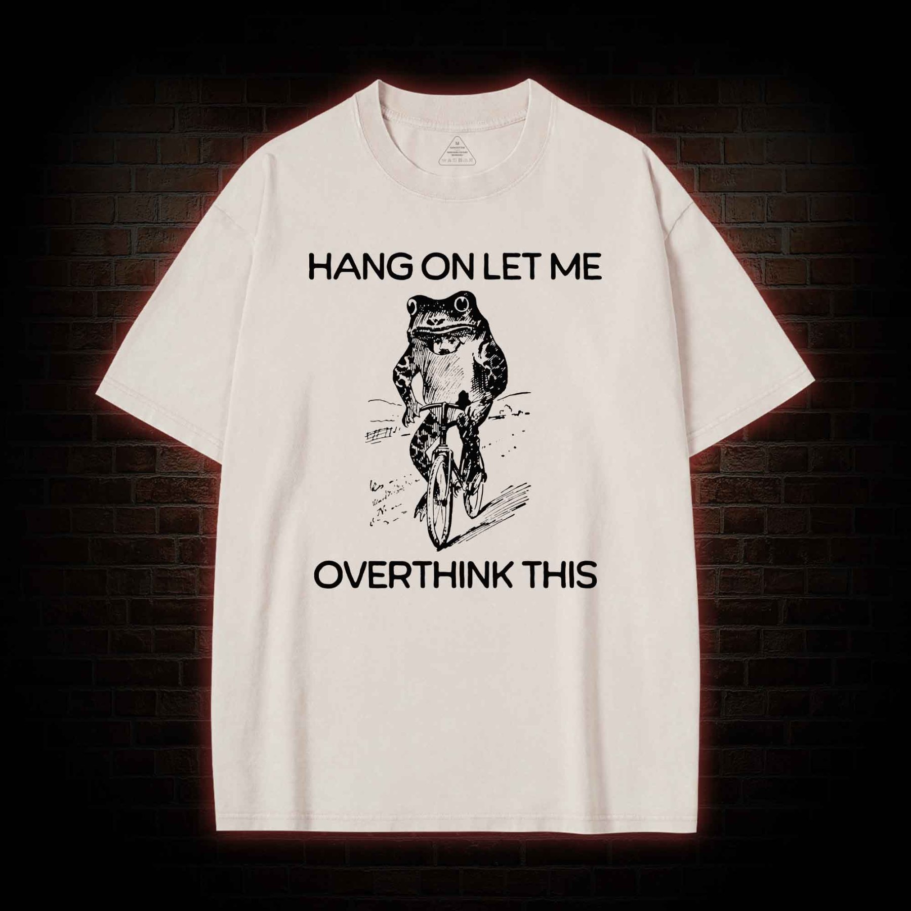Hang on Let Me Overthink Washed T-shirt