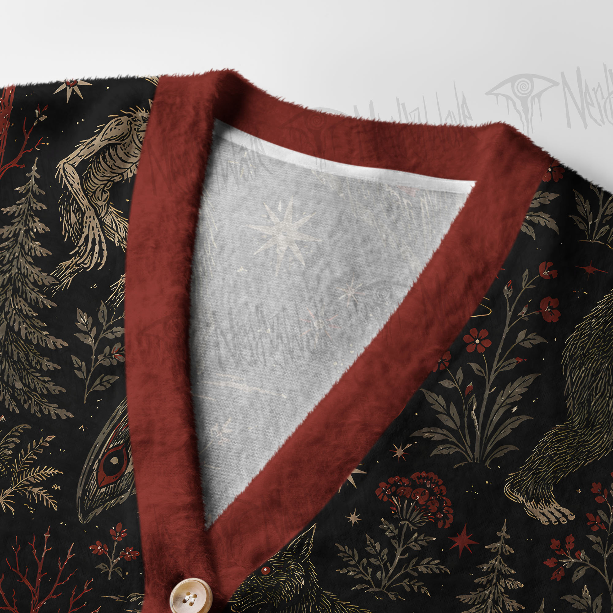 Creatures of the Night Women's Cardigan Sweater