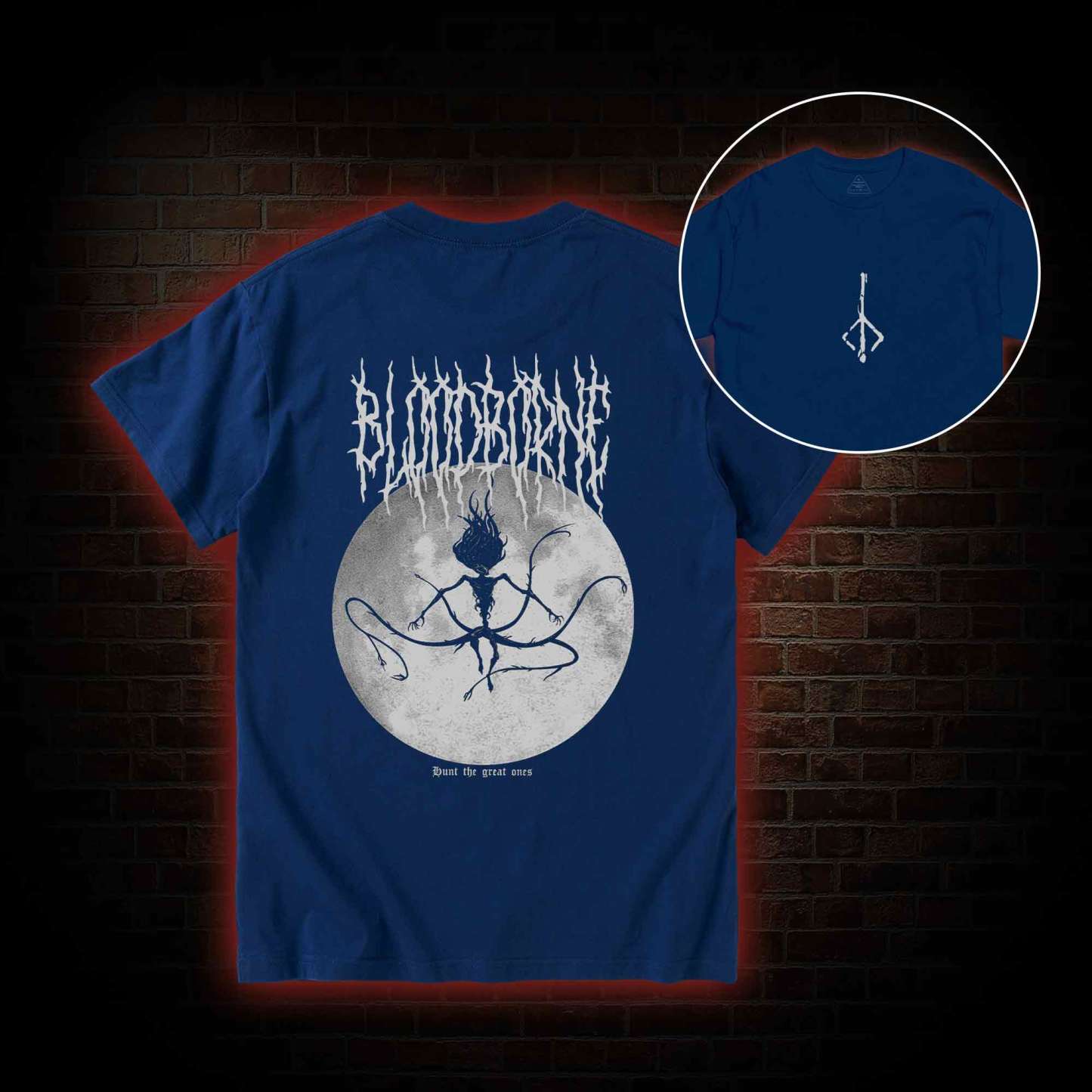 Hunt The Great Ones Back Print T-Shirt