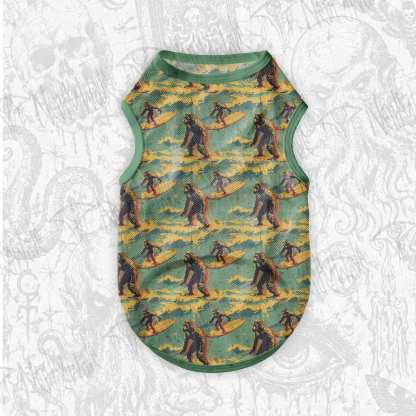 Bigfoot Surfing Pet Jersey