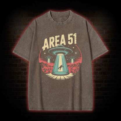  Area 51 Washed T-shirt