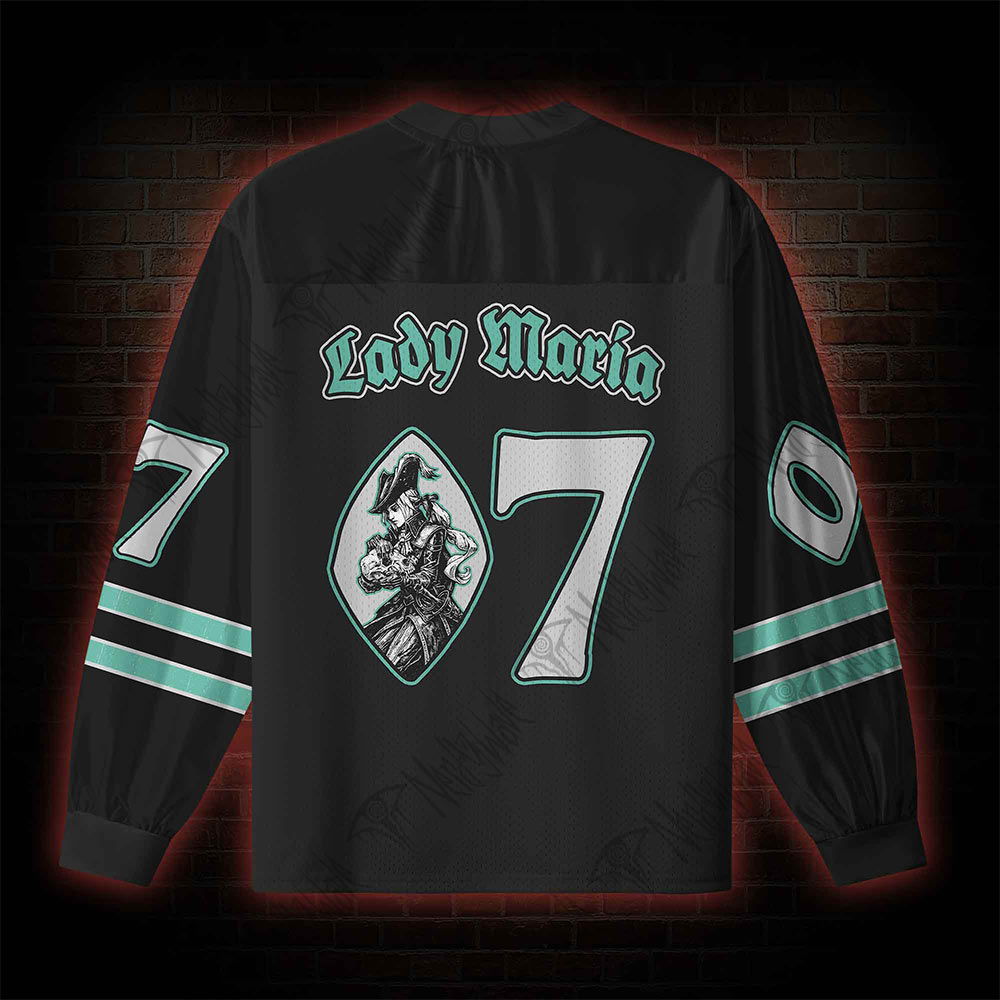 Lady Maria V-Neck Long Sleeve Jersey