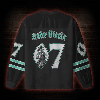 Lady Maria V-Neck Long Sleeve Jersey