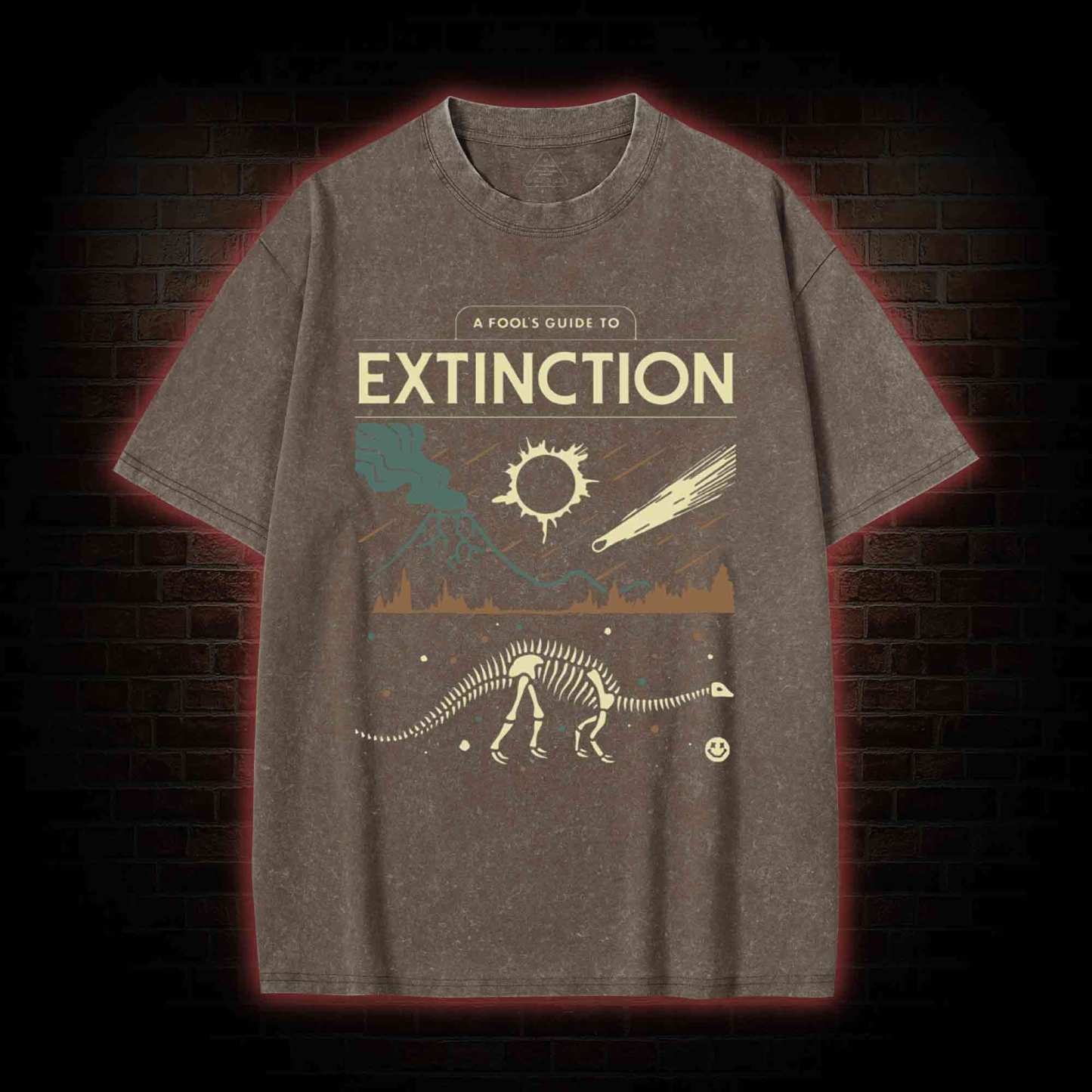 A Fool's Guide To Extinction Washed T-shirt