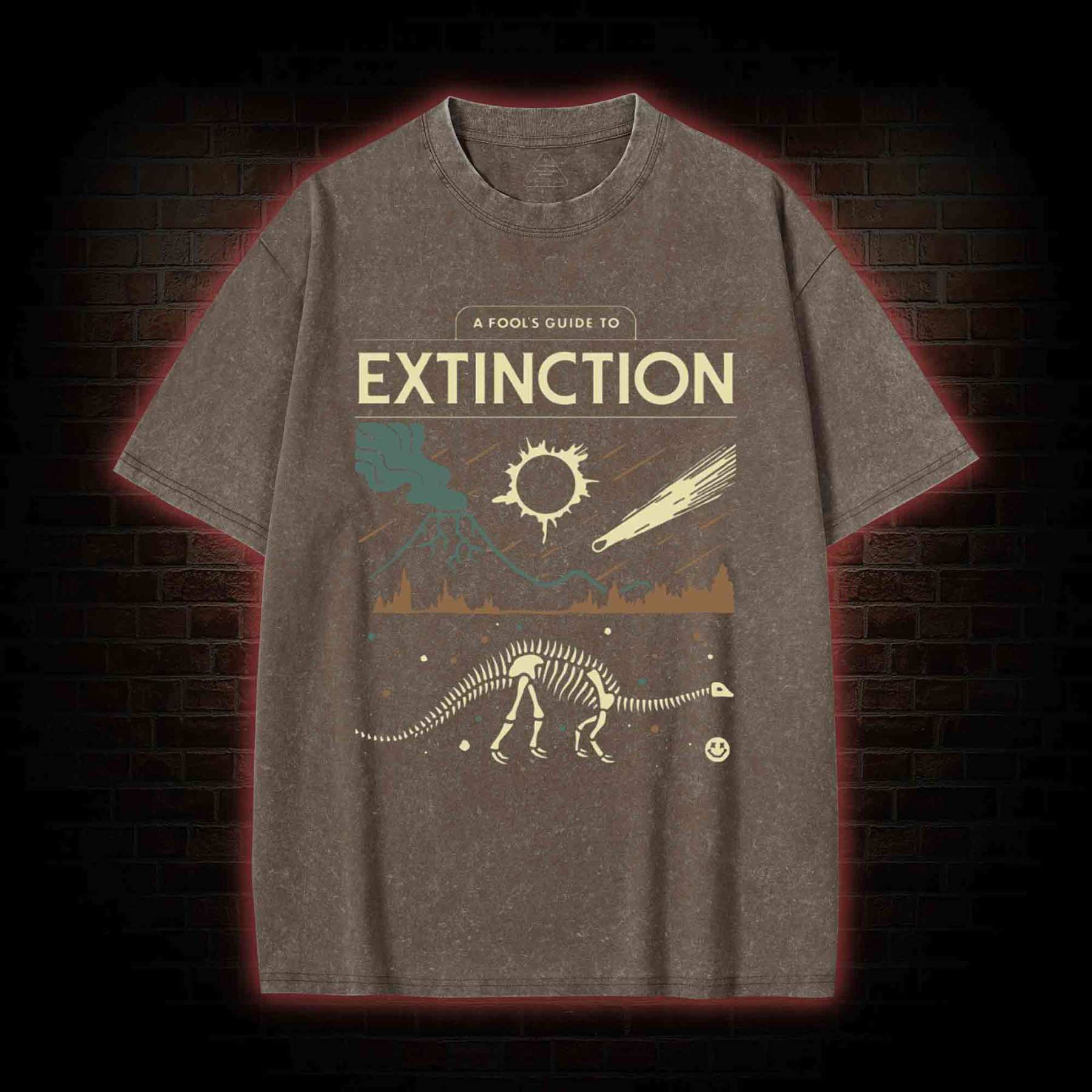 A Fool's Guide To Extinction Washed T-shirt