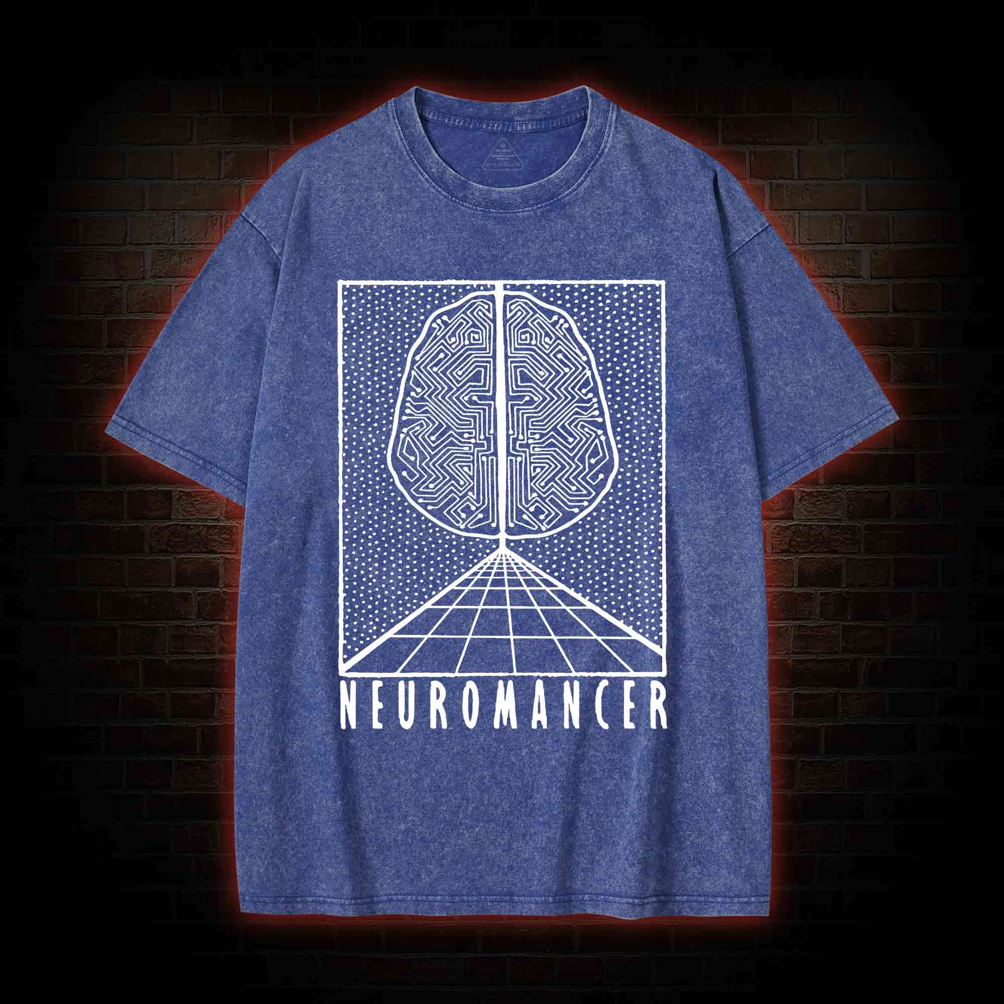 Neuromancer Washed T-shirt