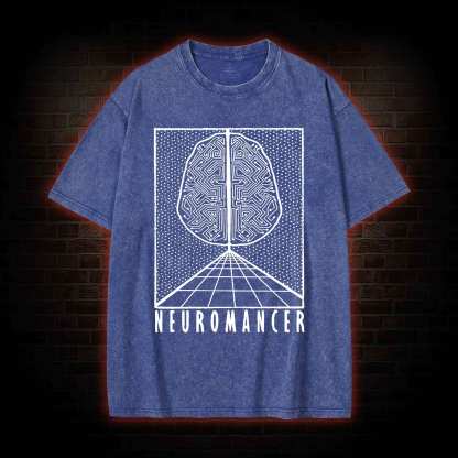 Neuromancer Washed T-shirt