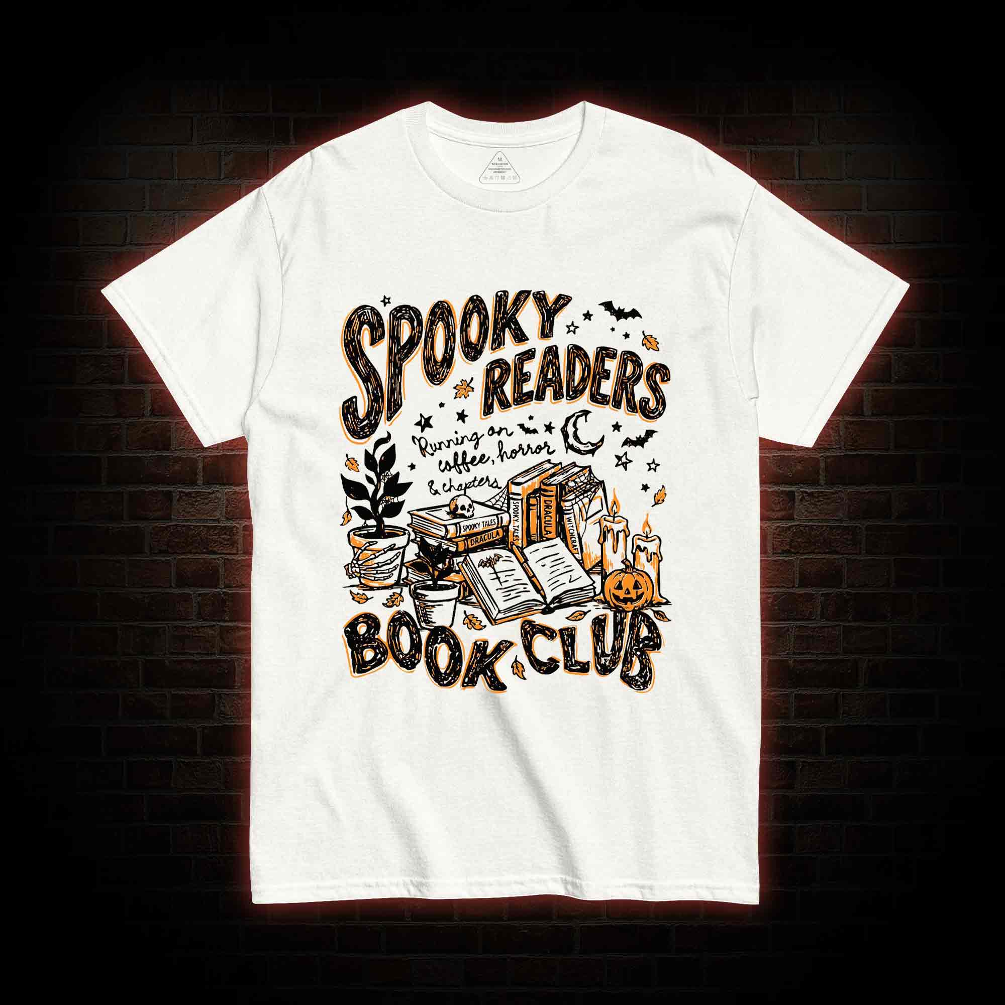 Spooky Readers Book Club Halloween T-shirt
