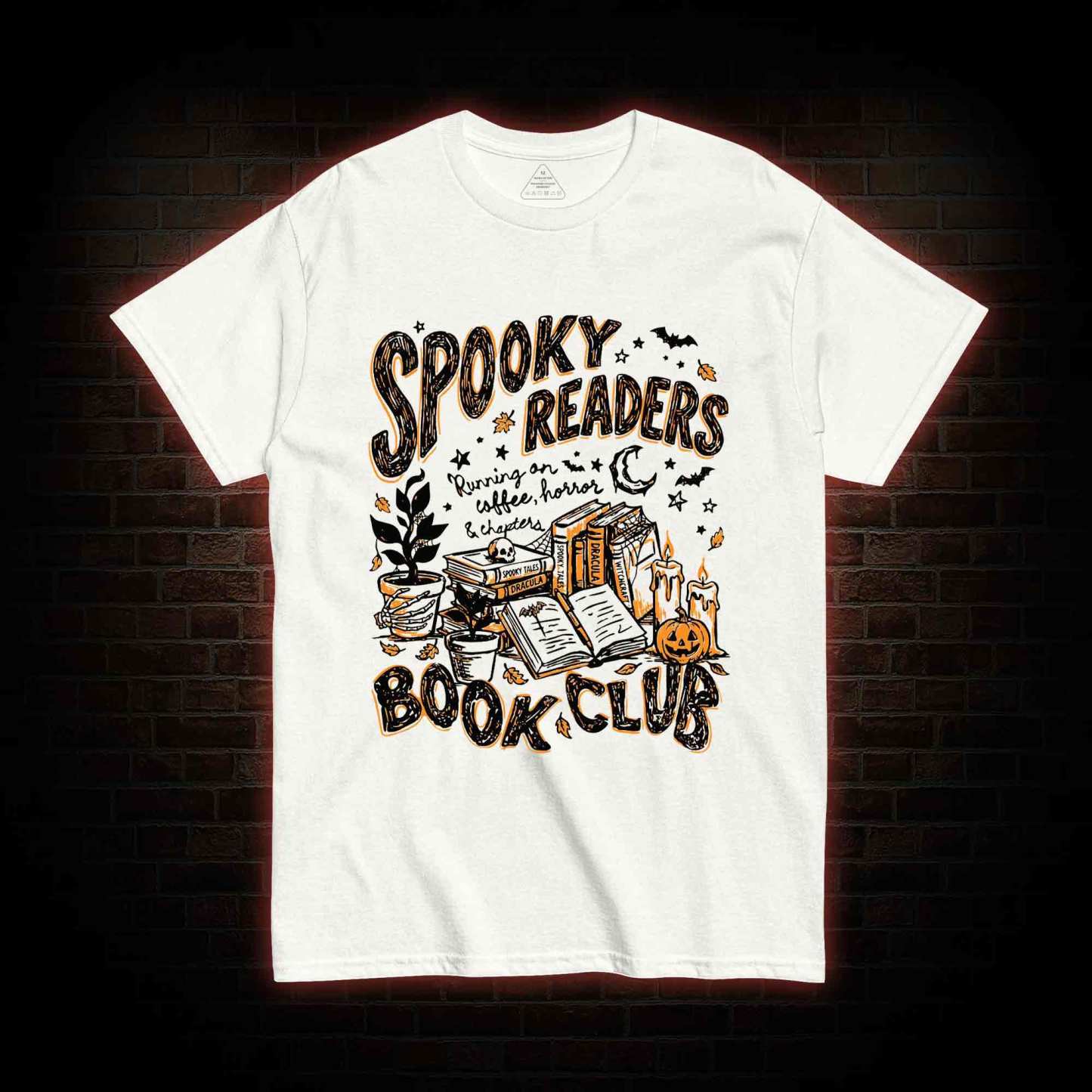 Spooky Readers Book Club Halloween T-shirt
