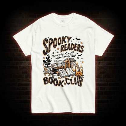 Spooky Readers Book Club Halloween T-shirt
