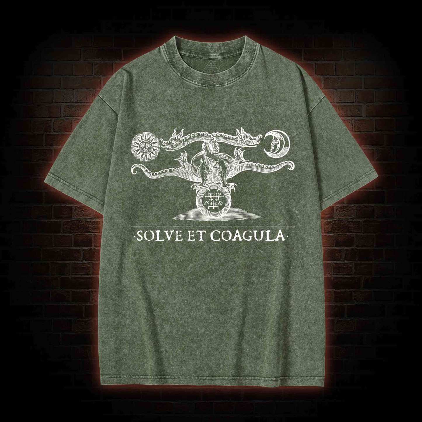 Solve Et Coagula Washed T-shirt