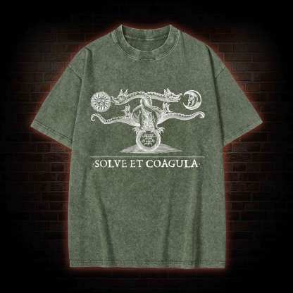 Solve Et Coagula Washed T-shirt
