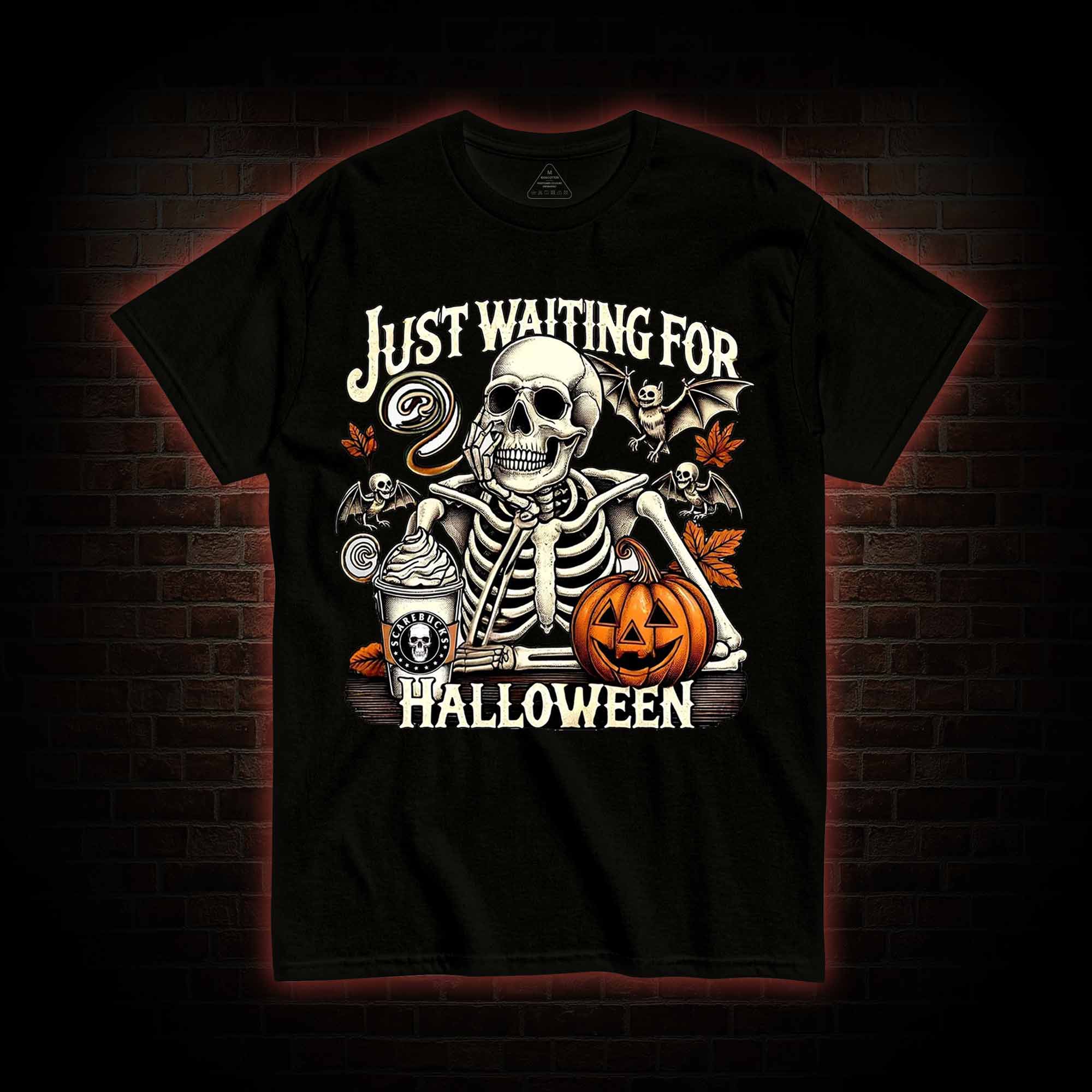 Just Waiting for Halloween T-shirt