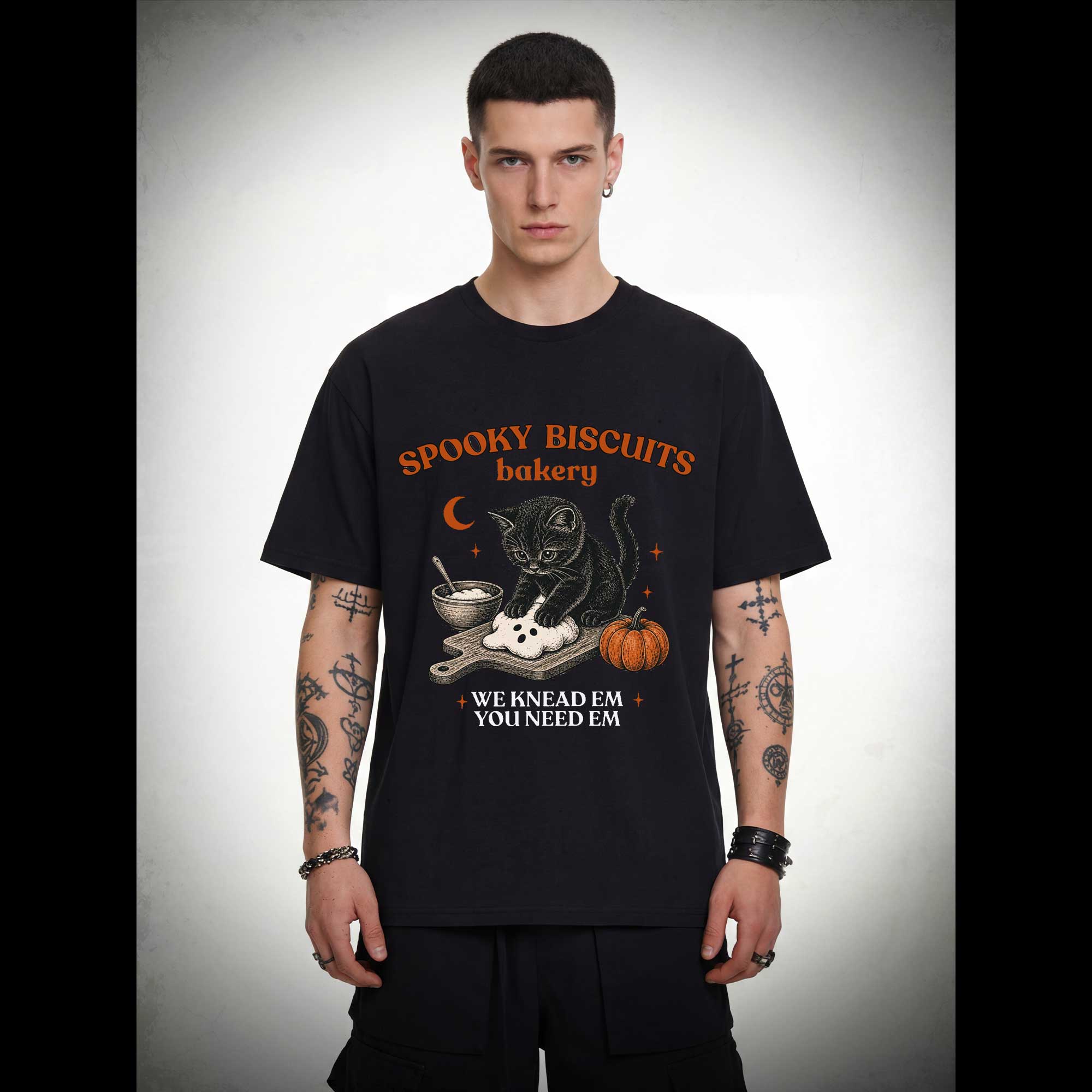 Spooky Biscuits Bakery T-shirt