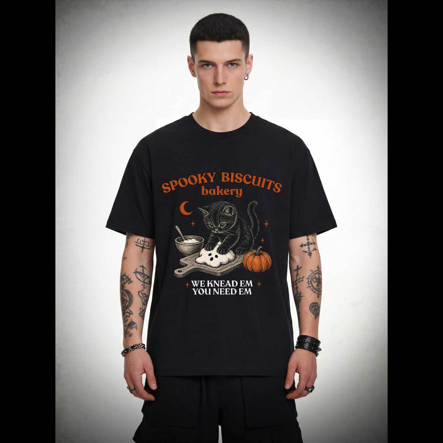 Spooky Biscuits Bakery T-shirt