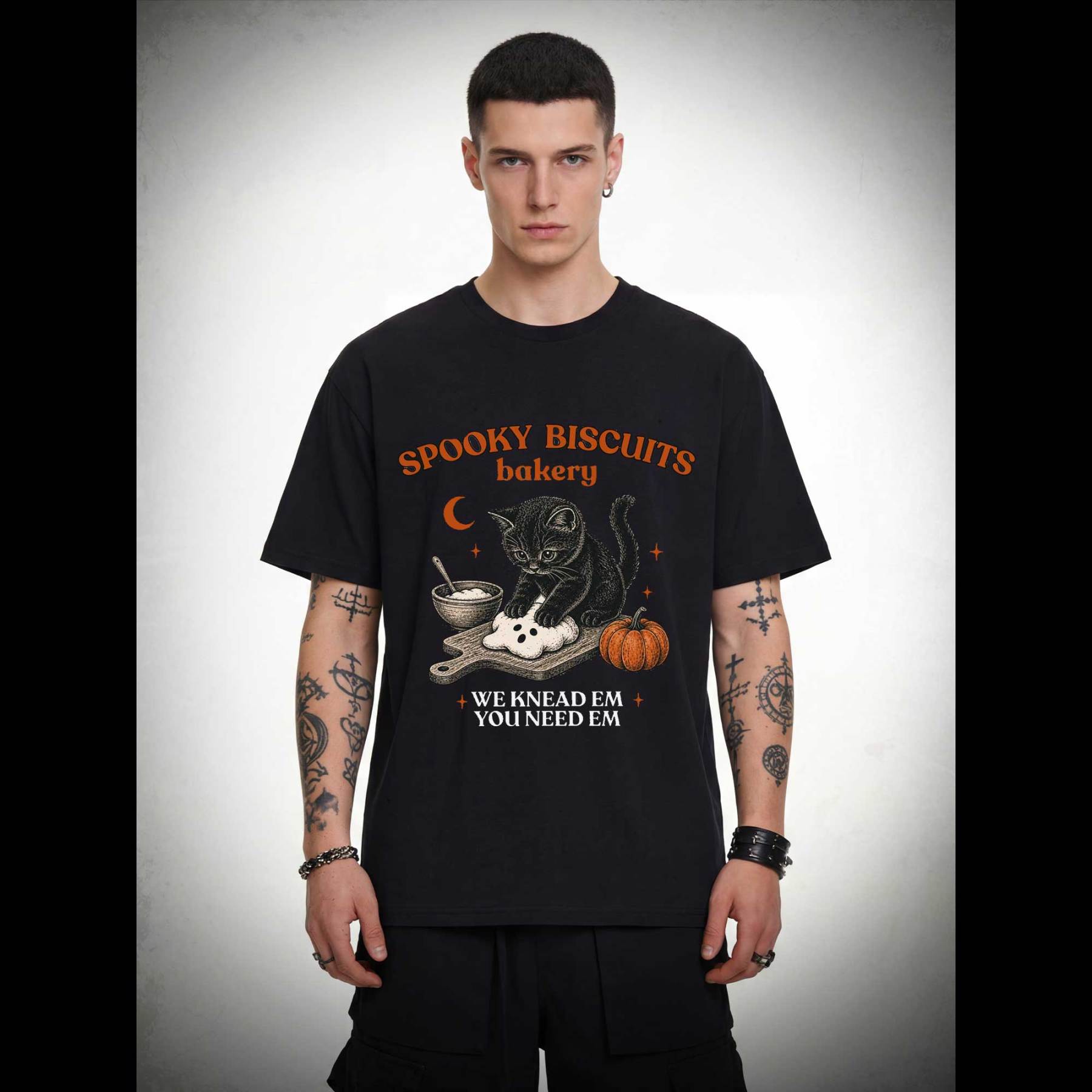 Spooky Biscuits Bakery T-shirt