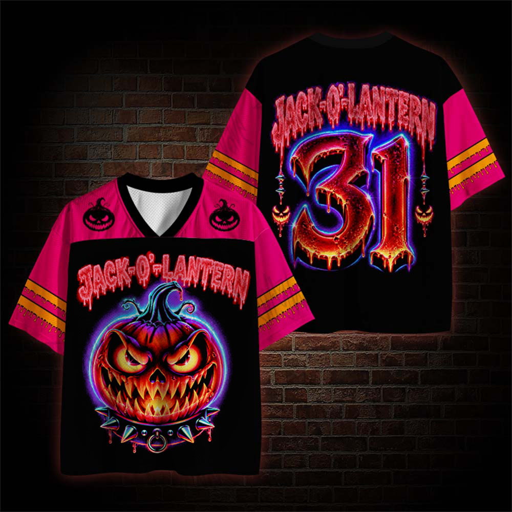 Jack-o'-lantern Mesh Jersey