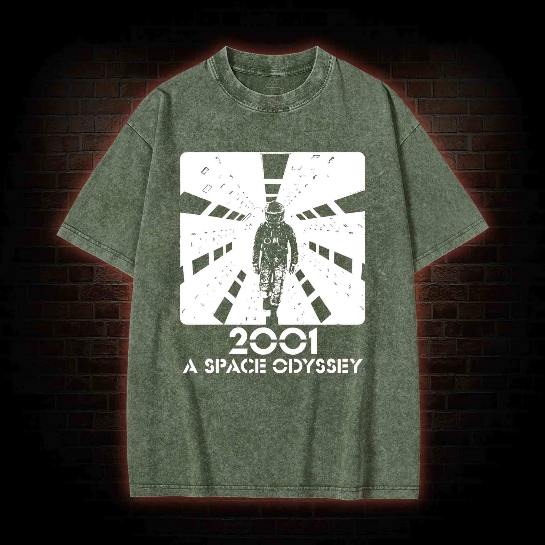 2001 A Space Odyssey Washed T-shirt