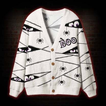 BOO Cardigan Sweater