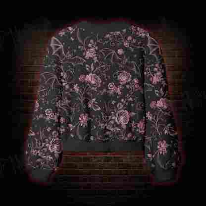 Bat Blossom Women's Cardigan Sweater