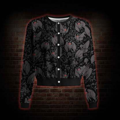 Mothman in the Jungle Cardigan Sweaters