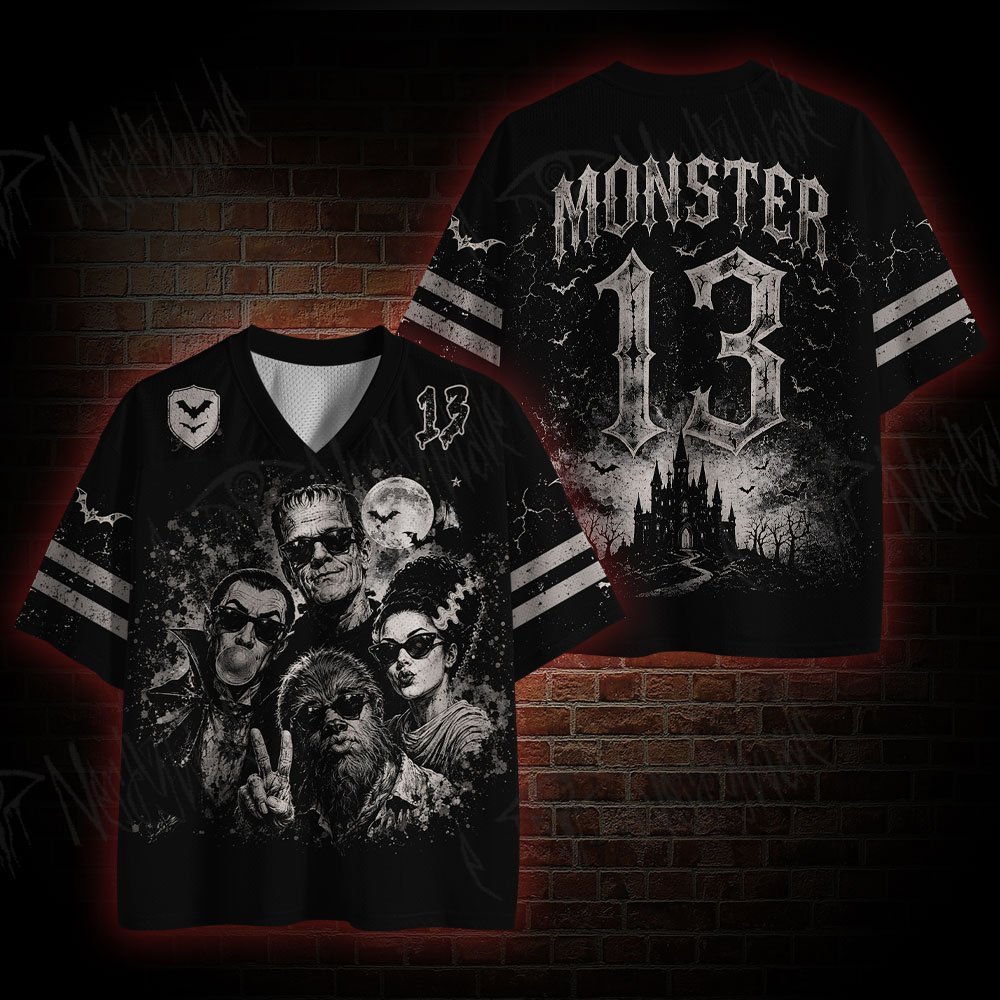 Monsters Mesh Jersey