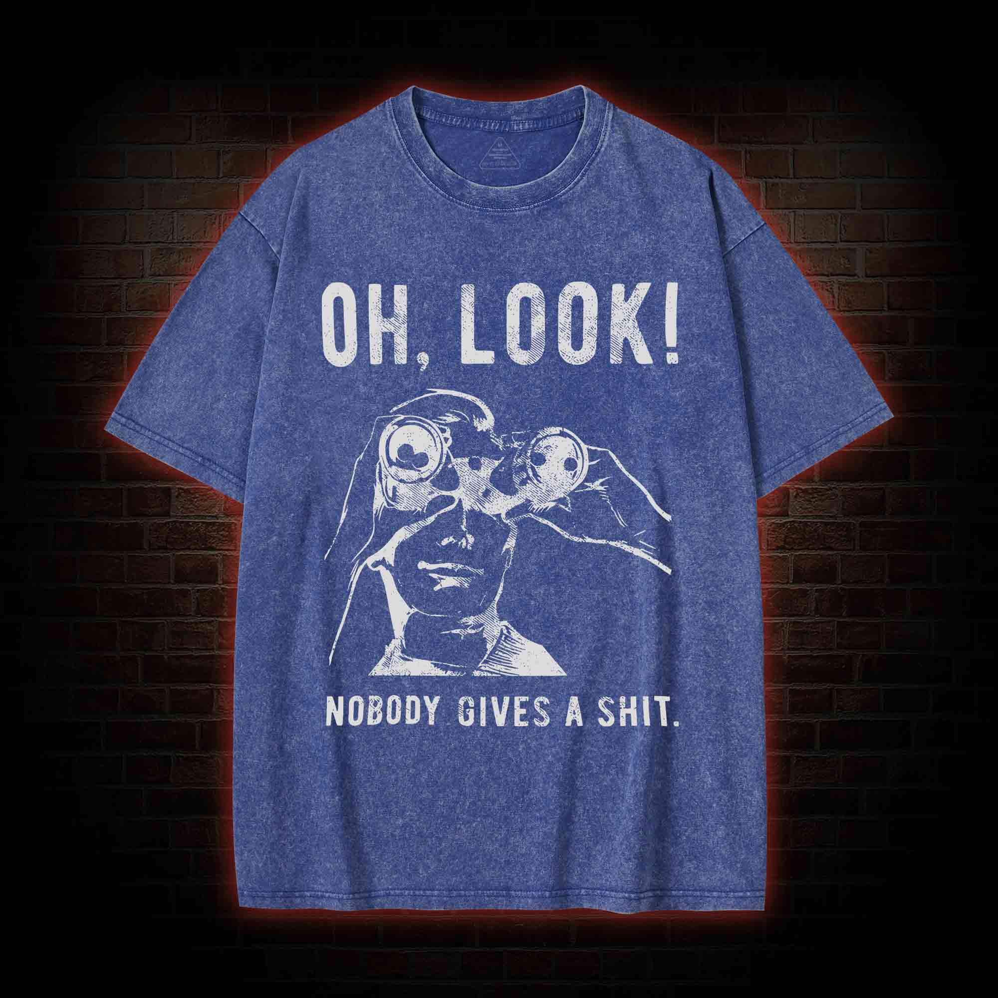 Nobody Gives A Shit Washed T-shirt