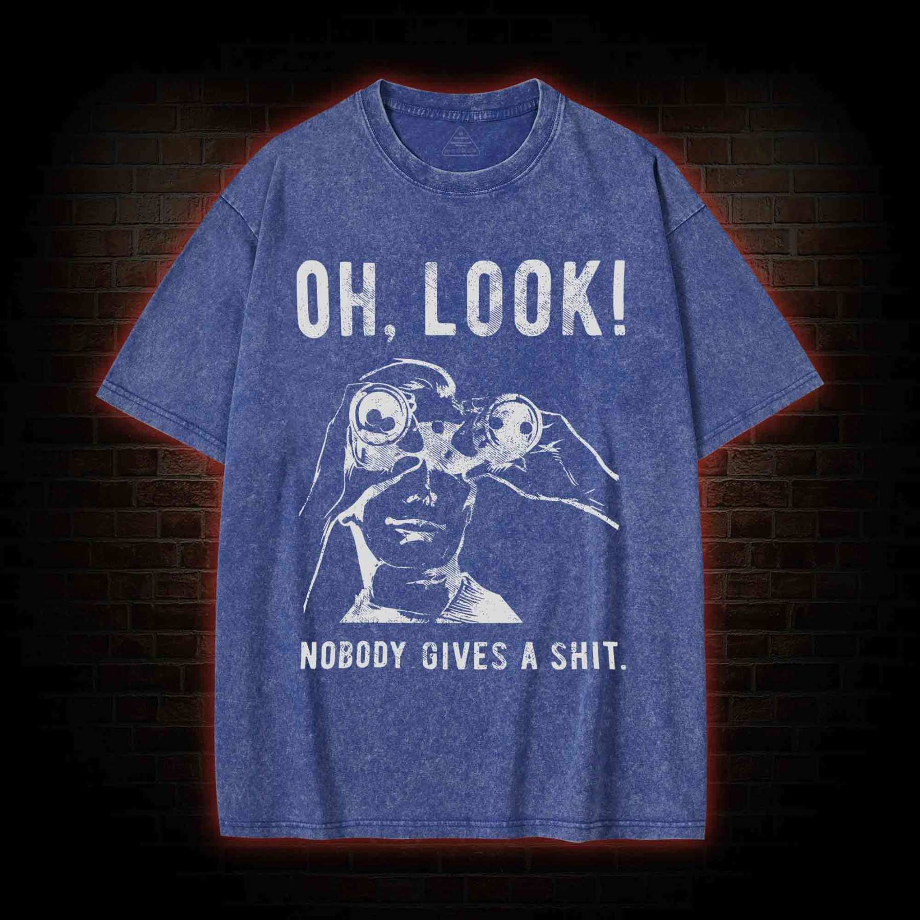 Nobody Gives A Shit Washed T-shirt