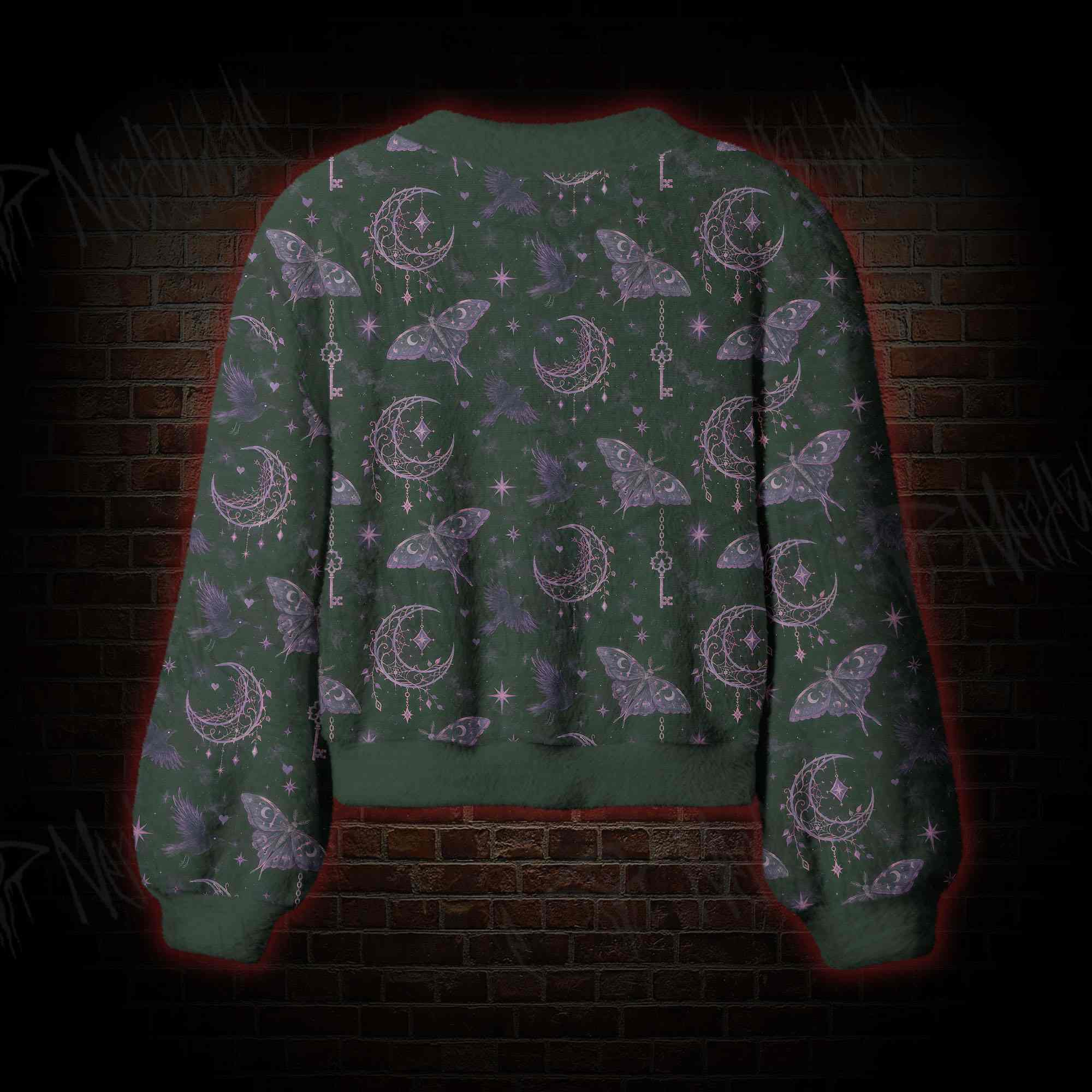 Moonlit Key Women's Cardigan Sweater