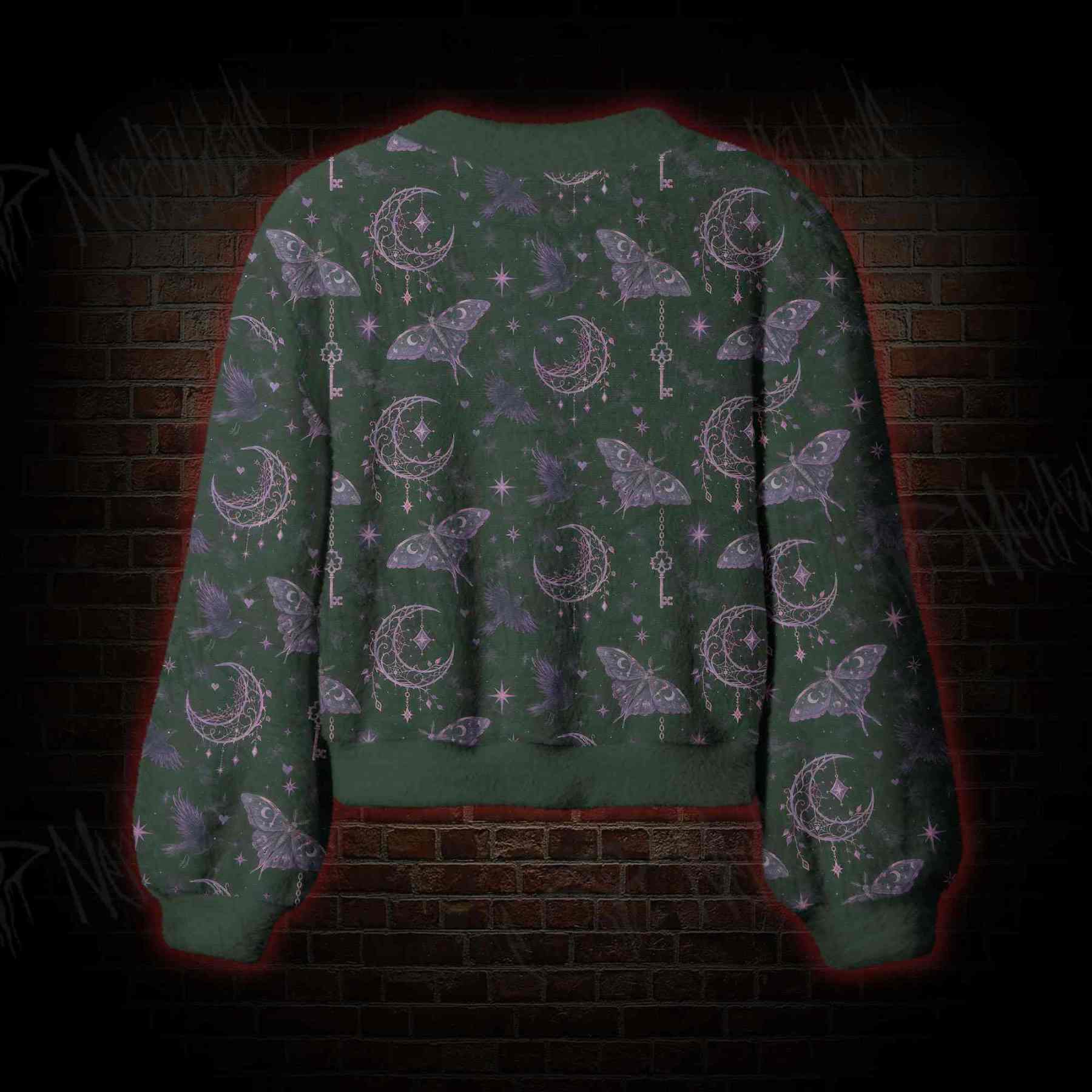 Moonlit Key Women's Cardigan Sweater