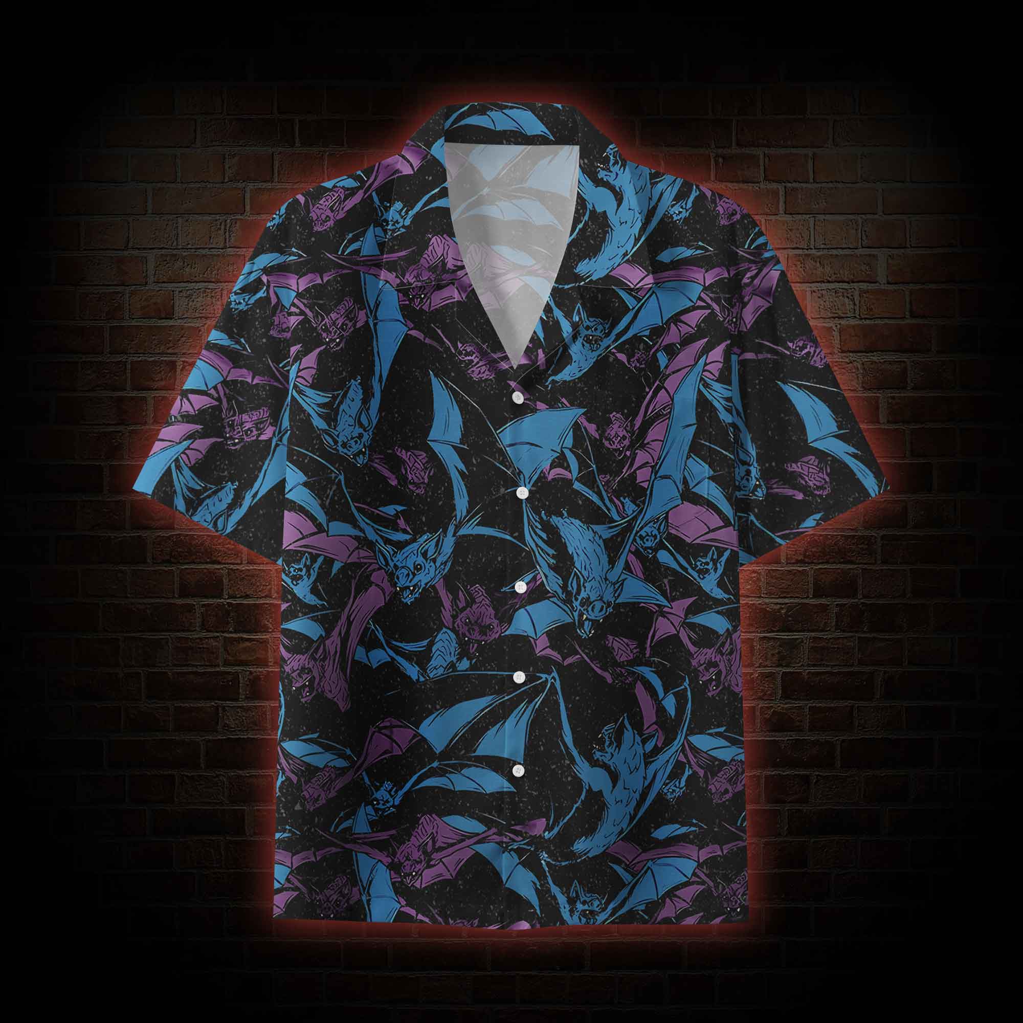 Flying Bats Button-up Shirt