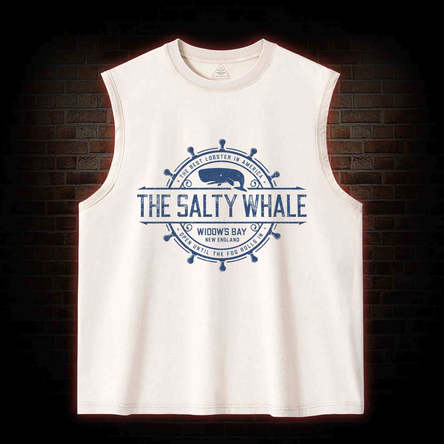 The Salty Whale Washed Tank Top