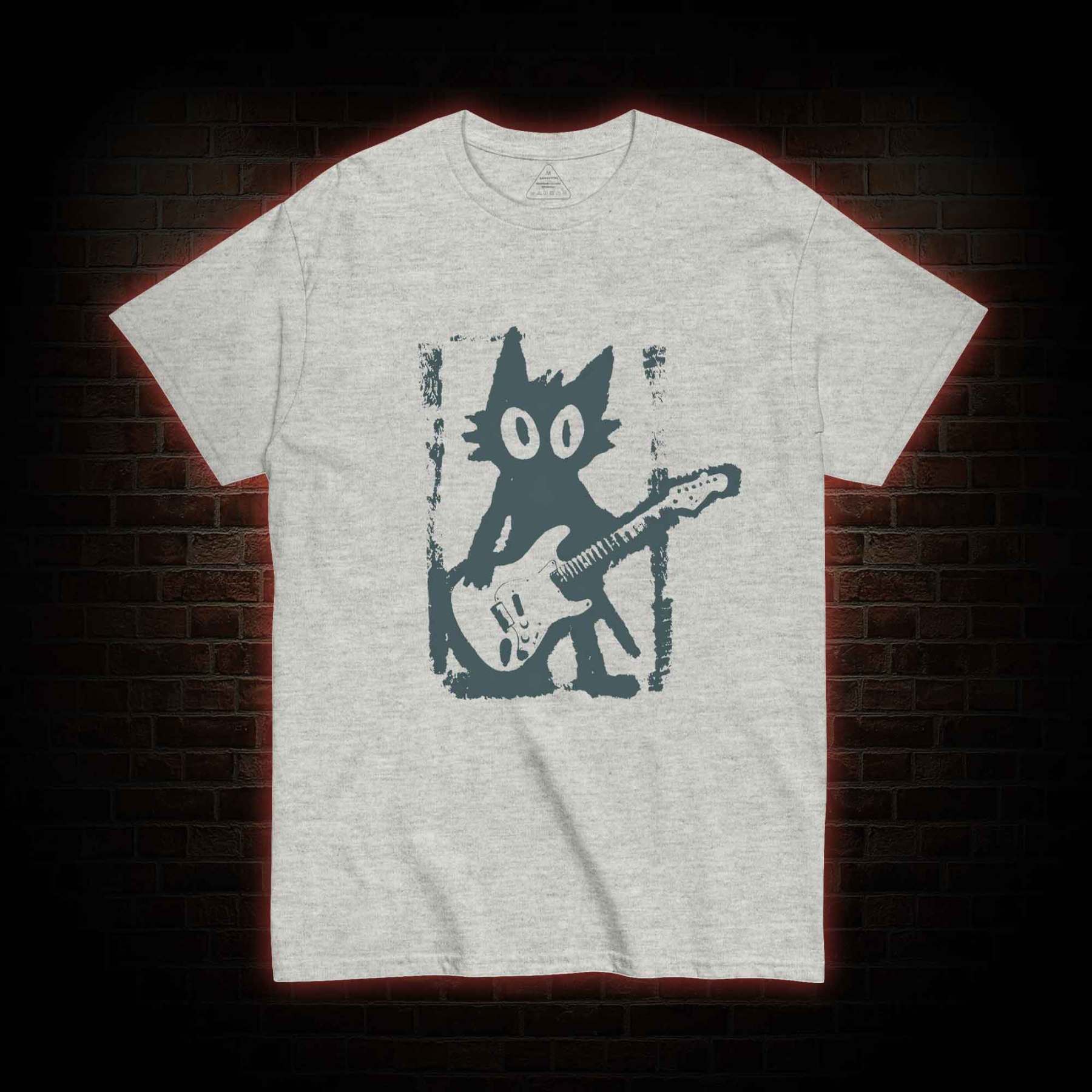 Rock and Roll Cat T-shirt