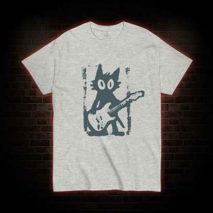 Rock and Roll Cat T-shirt