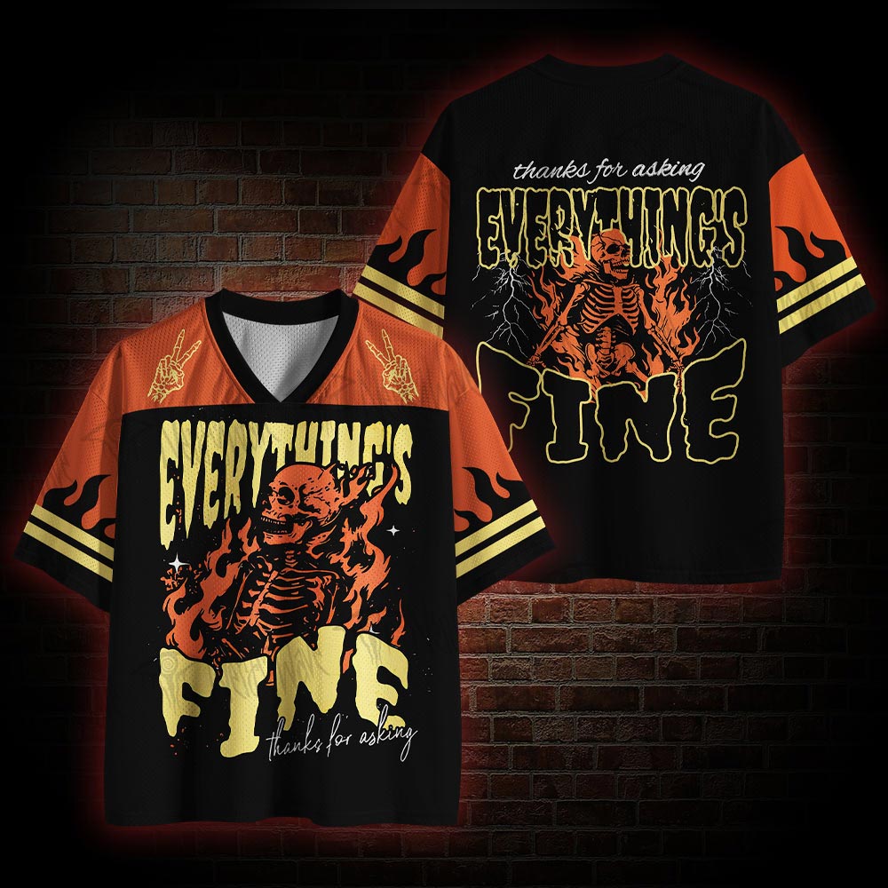 Everything's Fine Mesh Jersey